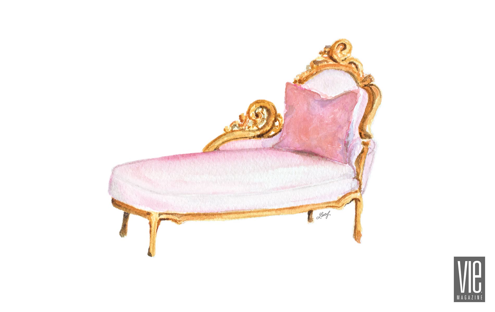 The Queen's chaise lounge Queen Esther First Lady Inspirational Column March 2017