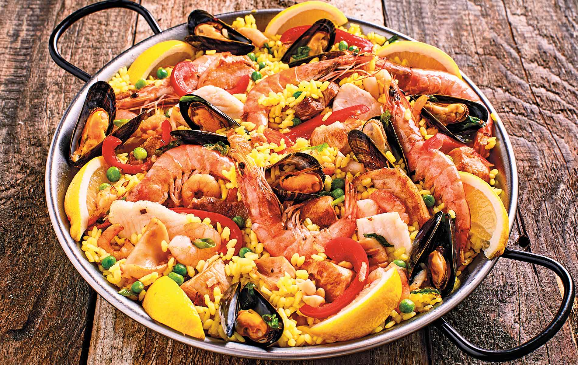 Colleen Sachs homemade family recipe for Seafood Paella