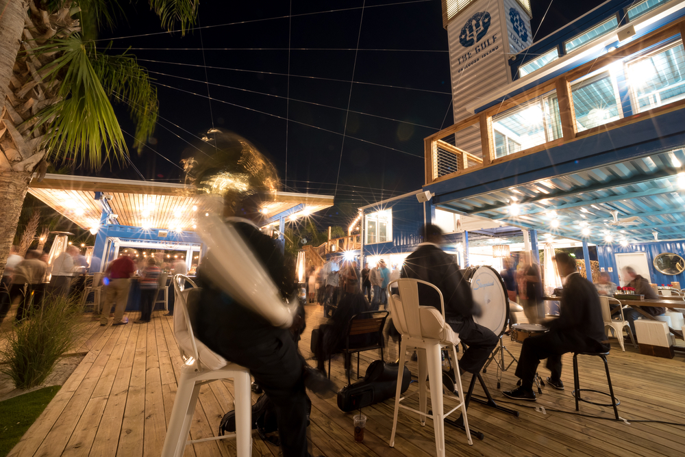 Live music at The Gulf on Okaloosa Island outdoor ambience fresh seafood