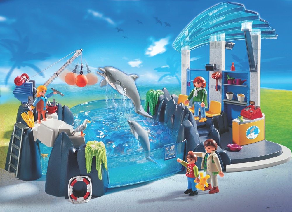 Playmobil Dolphin Basin Set