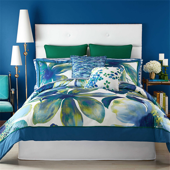 Christian Siriano for Bed Bath and Beyond Watercolor Bloom Bedding