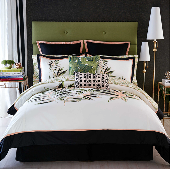 Christian Siriano for Bed Bath and Beyond Watercolor Tropical Bedding