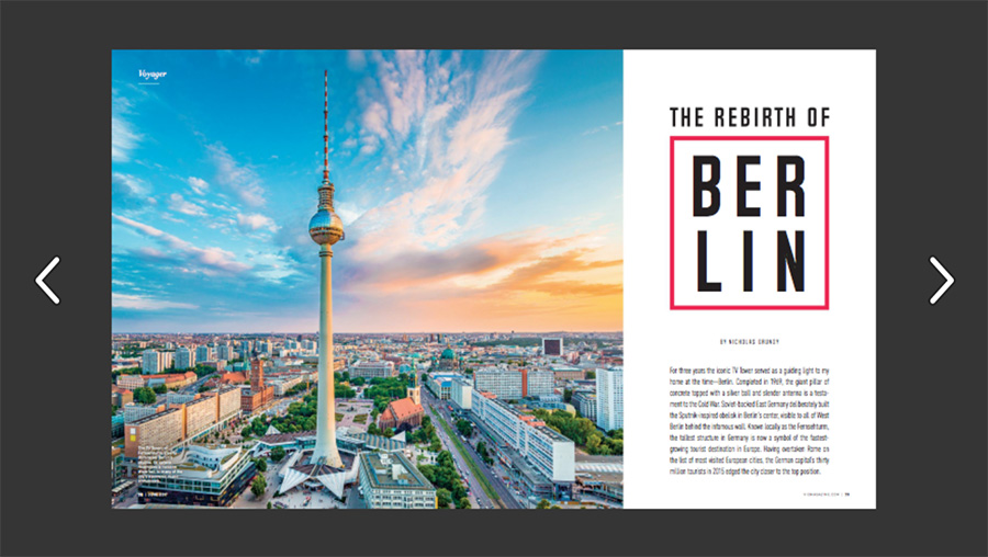 The Rebirth of Berlin from VIE's 2017 Voyager Issue ISSUU