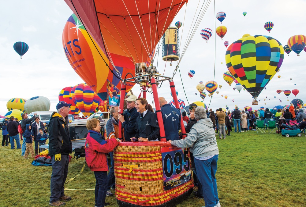 Hot Air Balloons; festival