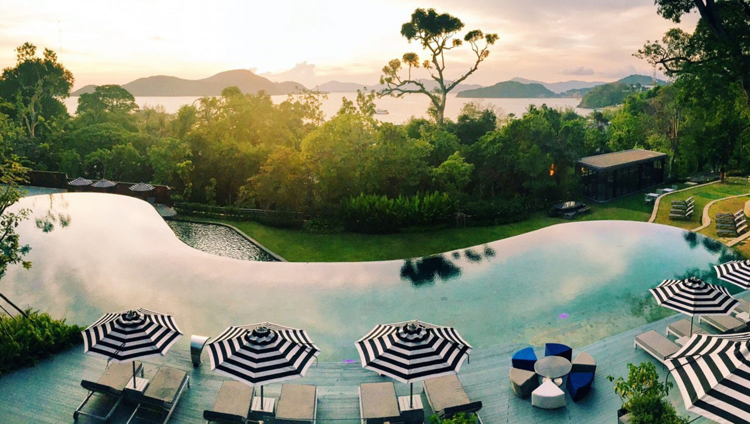 Sri Pawna Resort Main Pool in Phuket Thailand