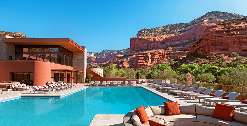 The Enchantment Resort Outdoor Pool in Arizona