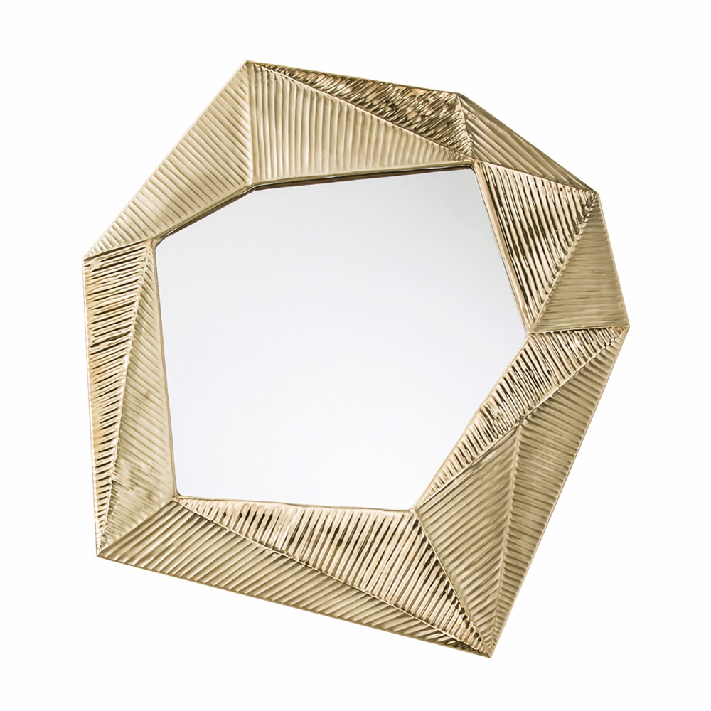 Arteriors Pitney Gold Origami Mirror