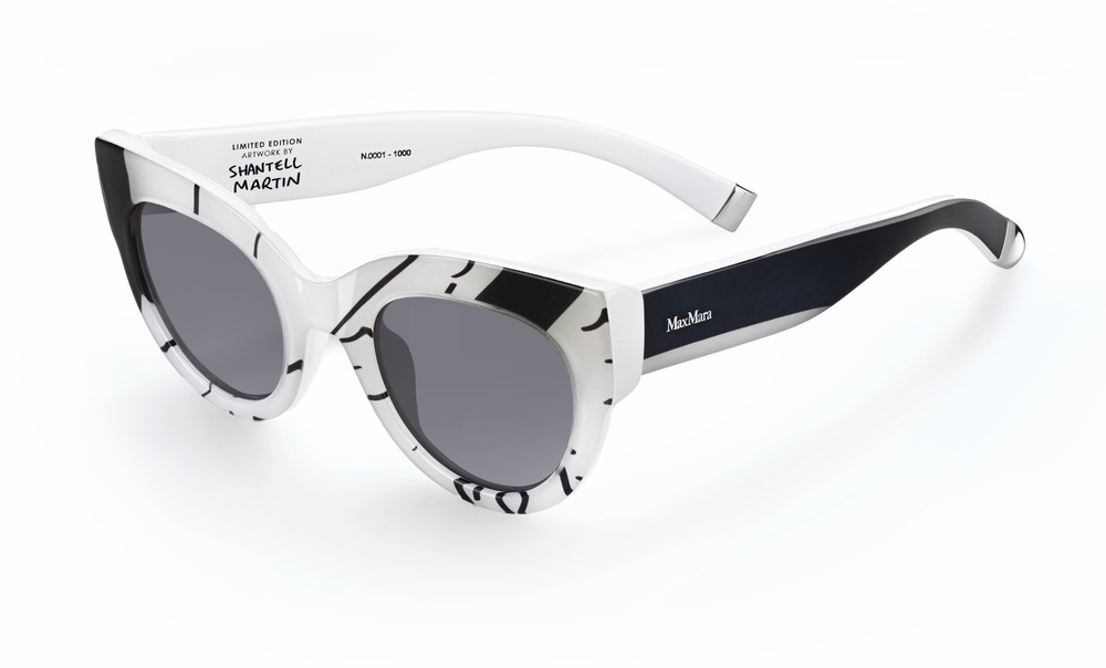 Limited Edition Cat-Eye Sunglasses: Prism in Motion by Shantell Martin