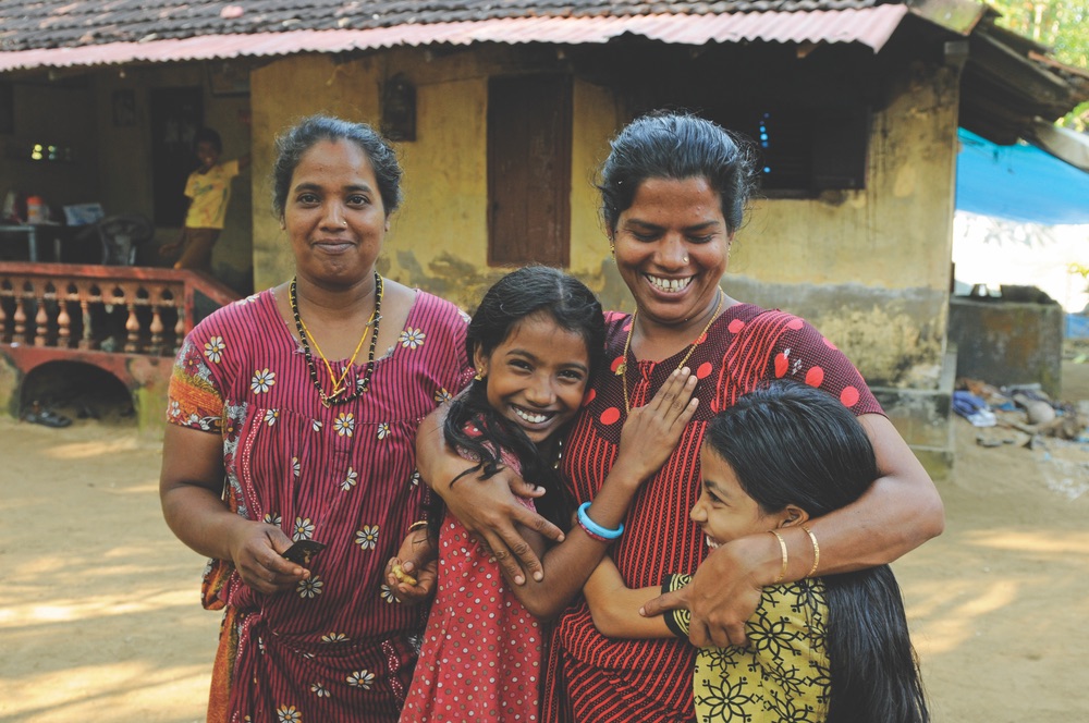 Women in Kerala, India.