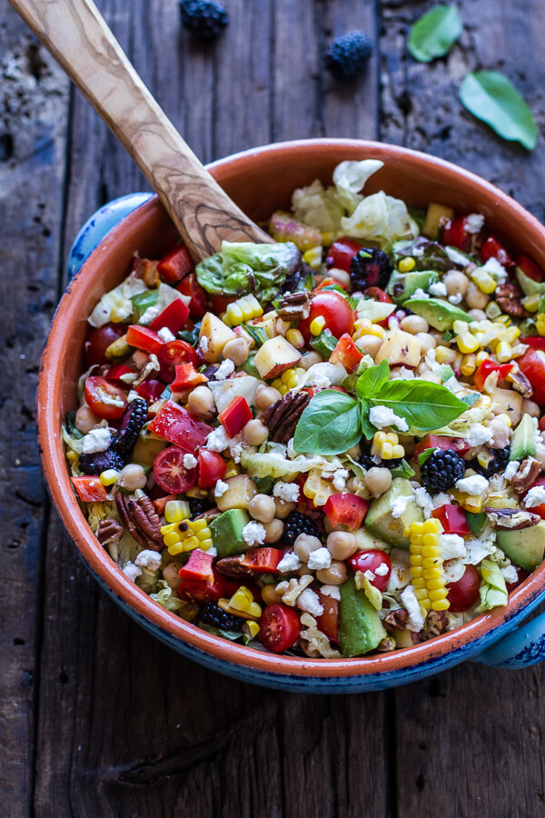 Chickpea salad recipe from half baked harvest