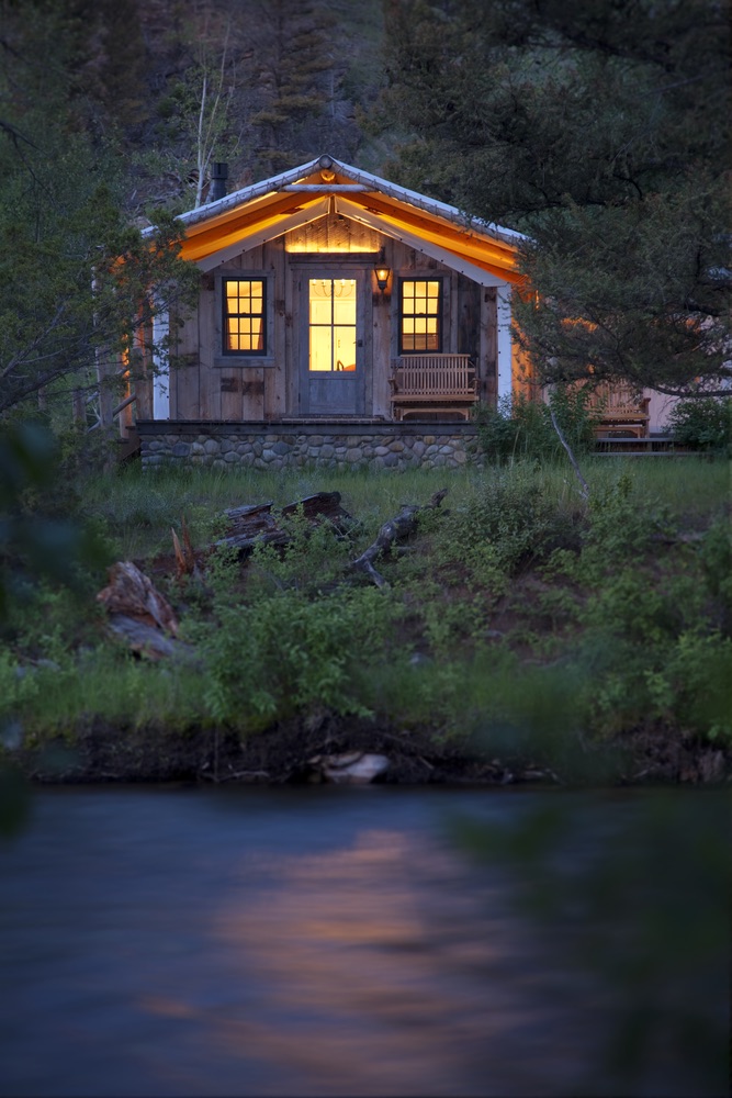 One of the many cabins of The Ranch at Rock Creek