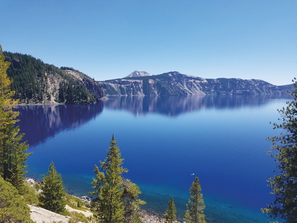 Crater Lake National Park in southern Oregon’s Cascade Mountains. Photo by Greg Cayea.