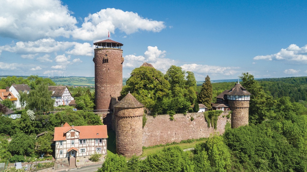 Trendelburg Castle Rapunzels Castle medieval walls Germany Fairtyales travel VIE Magazine 2017
