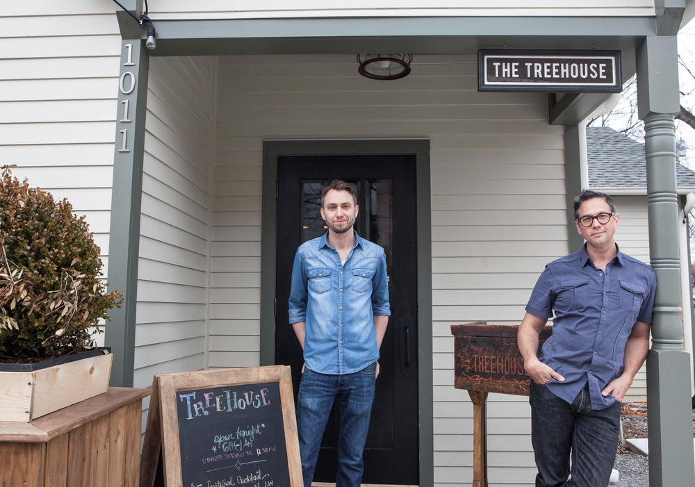 The Treehouse restaurant owners Nashville tennessee top ten restaurants VIE magazine