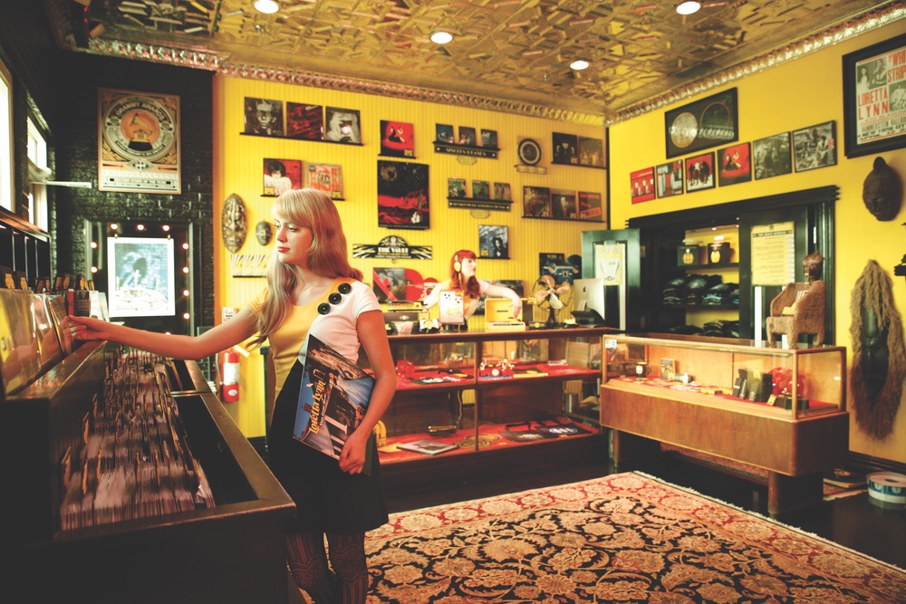 Jack White's Third Man Records in Nashville Tennessee record store novelties lounge VIE magazine 2017