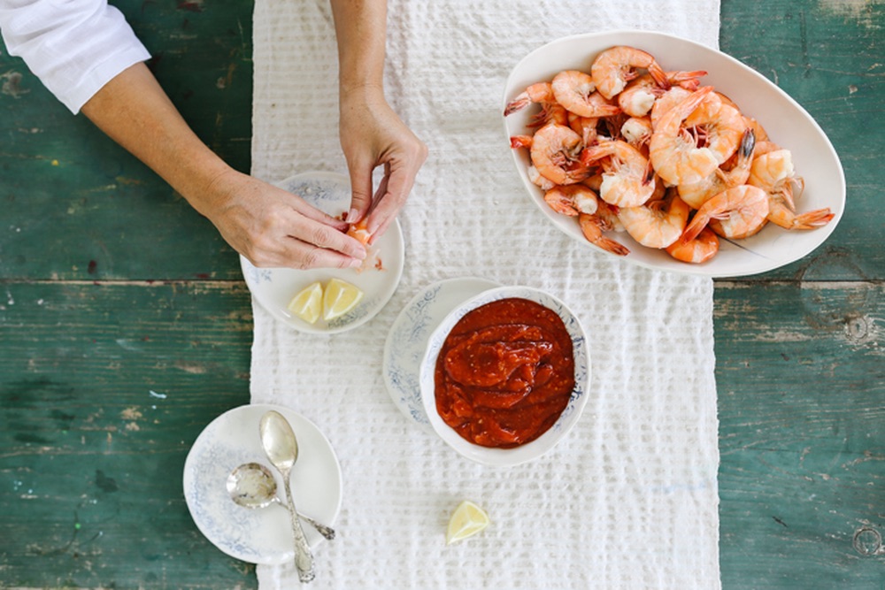 Shrimp cocktail and cocktail sauce recipes, Saints of Old Florida