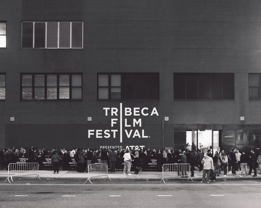 Tribeca Film Festival wall in Manhattan VIE Magazine Storytellers Issue 2017
