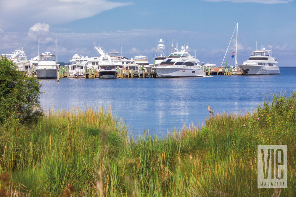 Gorgeous view from the Baytowne Marina The Village of Baytowne Wharf