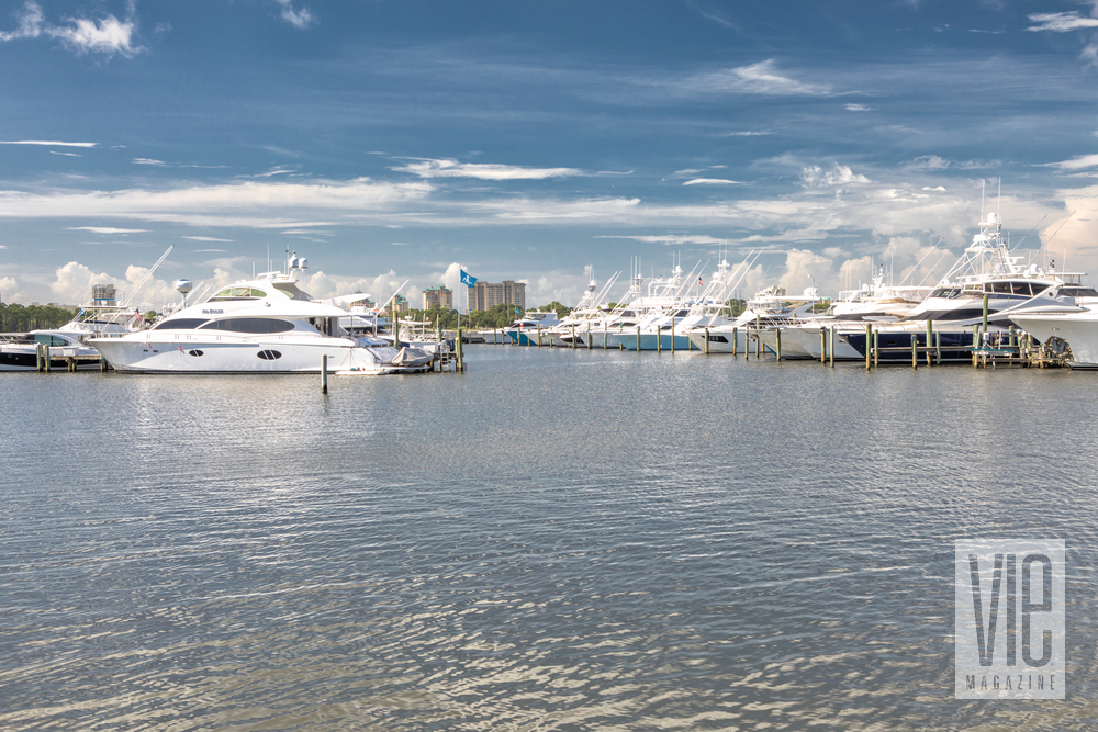 Another great view from the Marina at Baytowne Wharf VIE Magazine November 2017