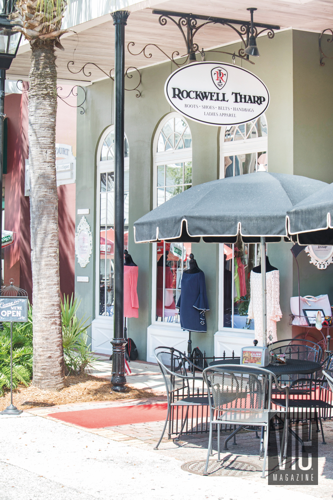 Exterior shot of Rockwell Tharp in The Village of Baytowne Wharf