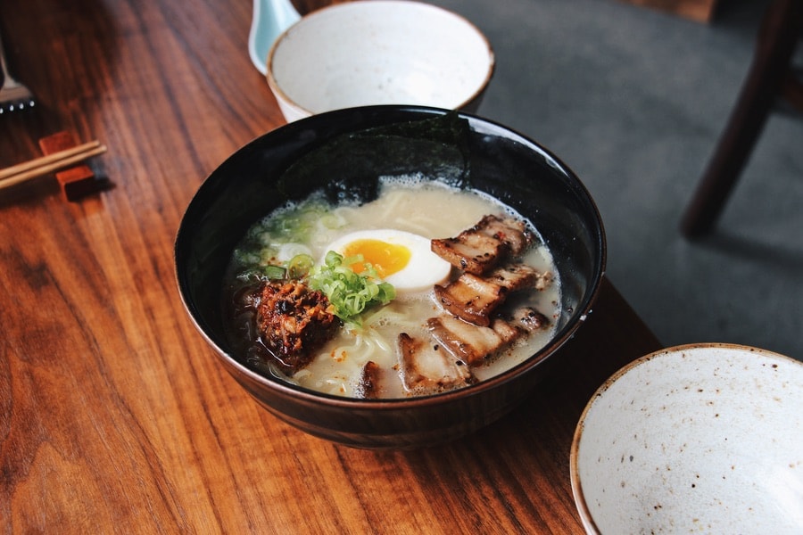 A bowl of ramen from PAGU