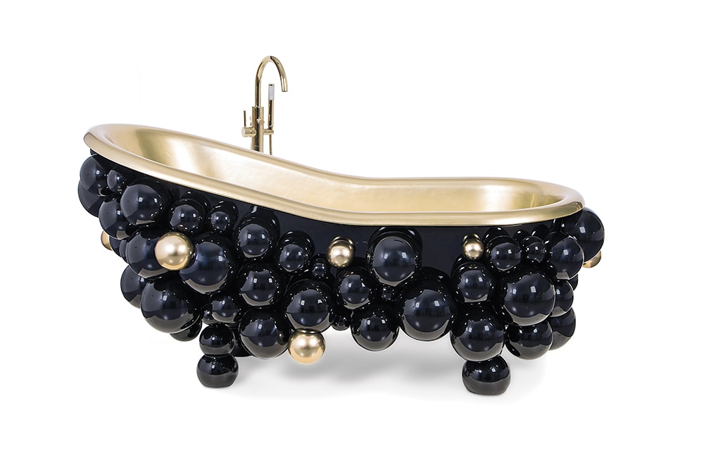 Burst your bubble! Maison Valentina Newton Bathtub sophisticated is the new black