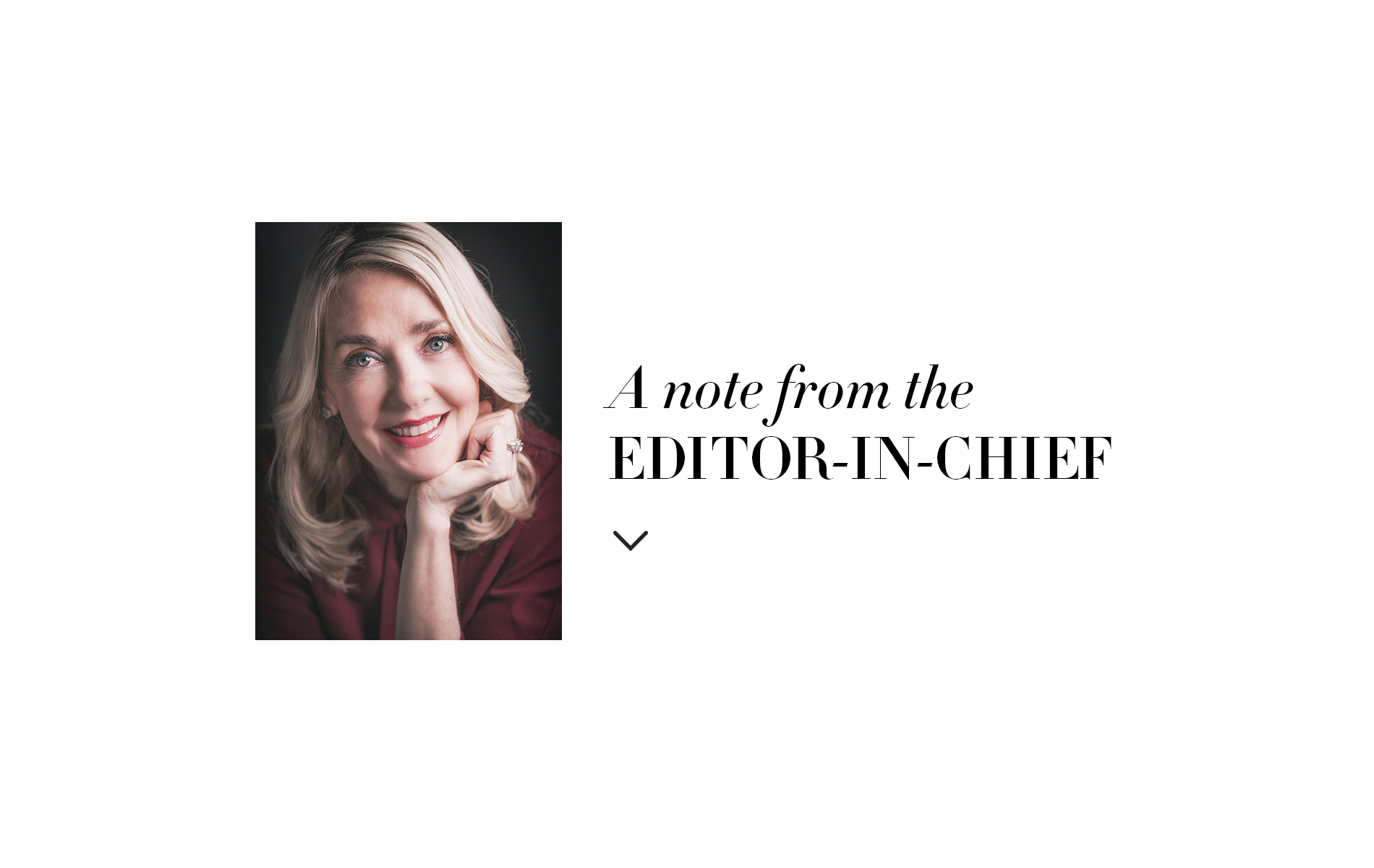 Editor in Chief Note by Lisa Burwell, December 2017 The Sophisticate issue.