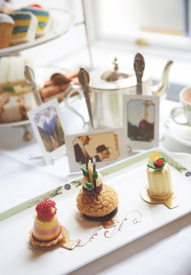 Afternoon tea and sweets at the five-star Merrion Hotel. VIE Magazine. The Sophisticate Issue