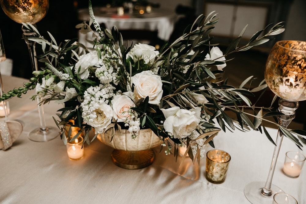 Gorgeous flower and tablescape details from the Big New Orleans Wedding
