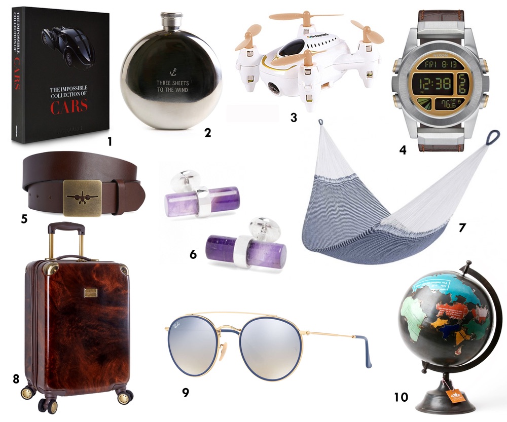 cest la vie holiday gift guide, Brookstone, RayBan, Brooks Brothers, Vineyard Vines, best gifts of 2017
