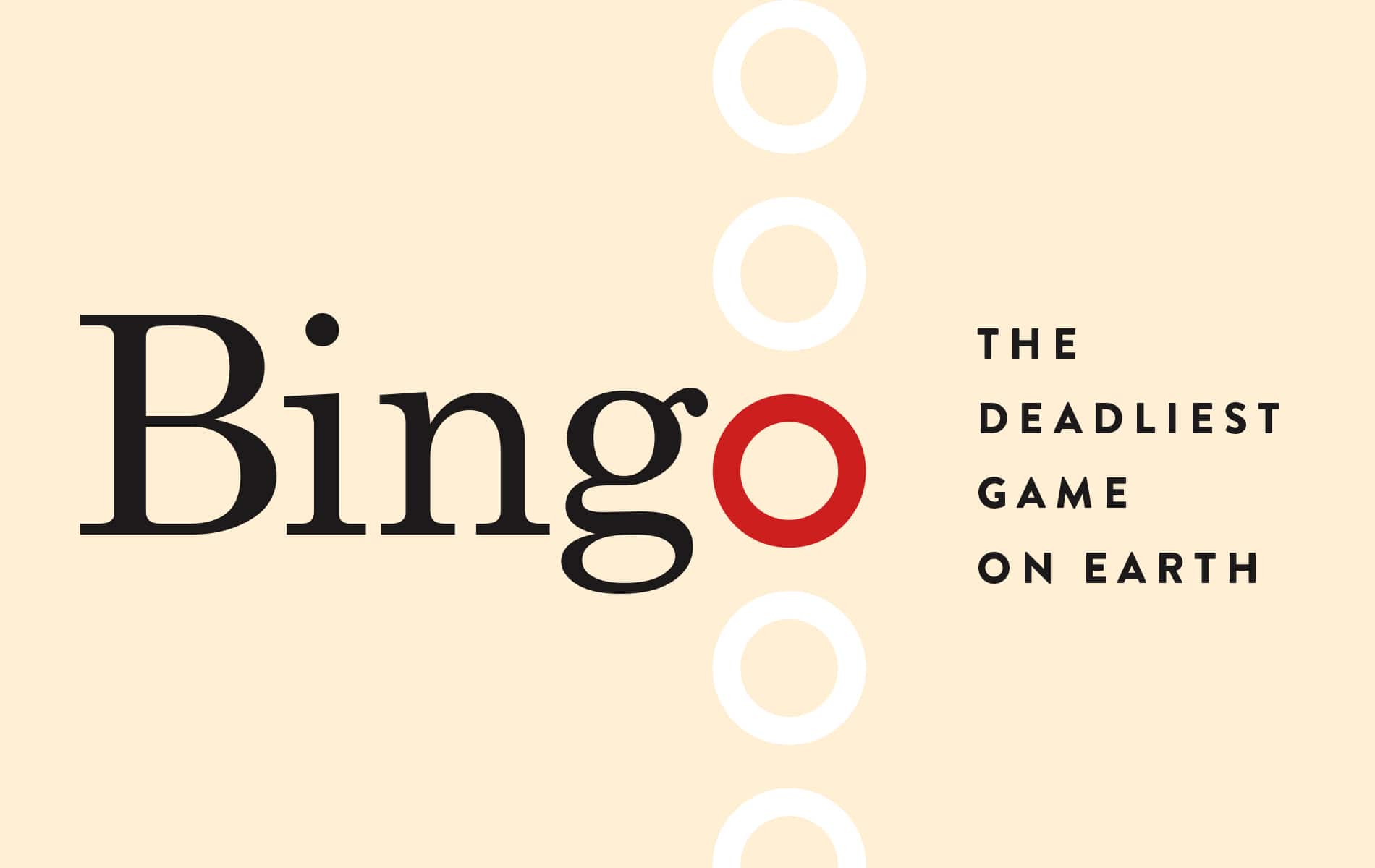 Bingo The Deadliest Game on Earth Greg Cayea Humor Illustration