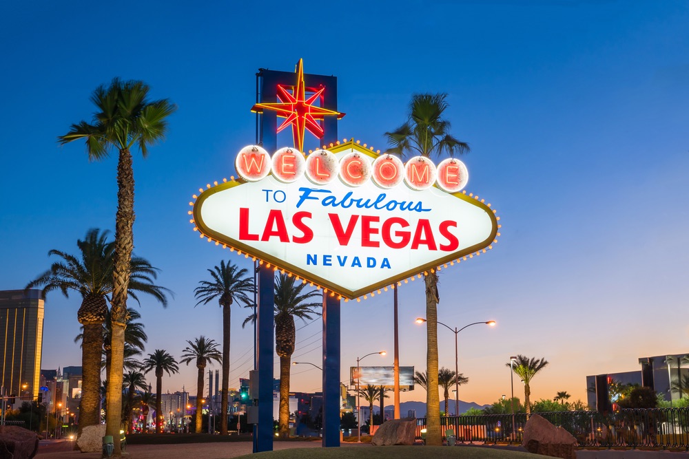 The Welcome to Fabulous Las Vegas sign in Las Vegas, Nevada