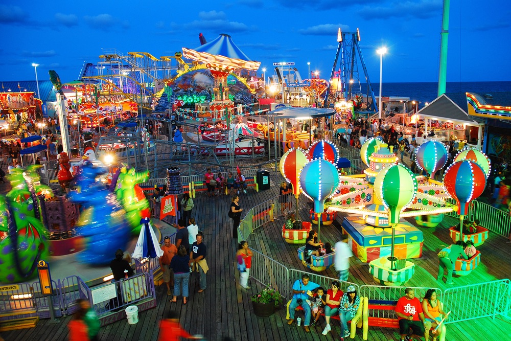 Casino Pier at Seaside Heights, New Jersey