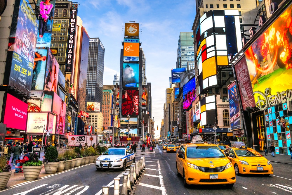 times square new york city, new york