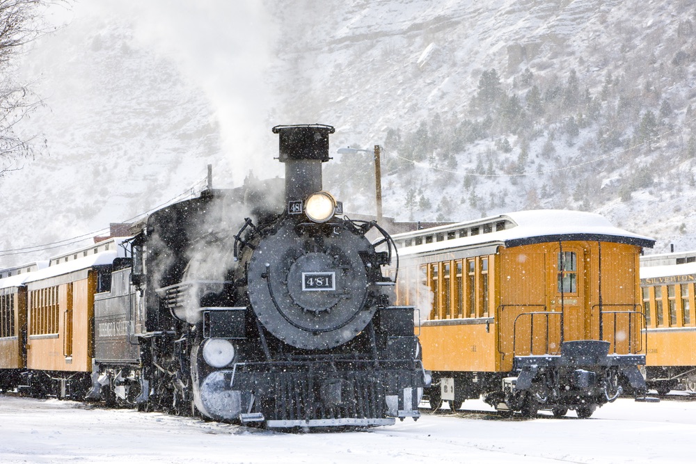 Christmas getaways, Durango, Colorado, Durango Colorado, Silverton Train, Polar Express