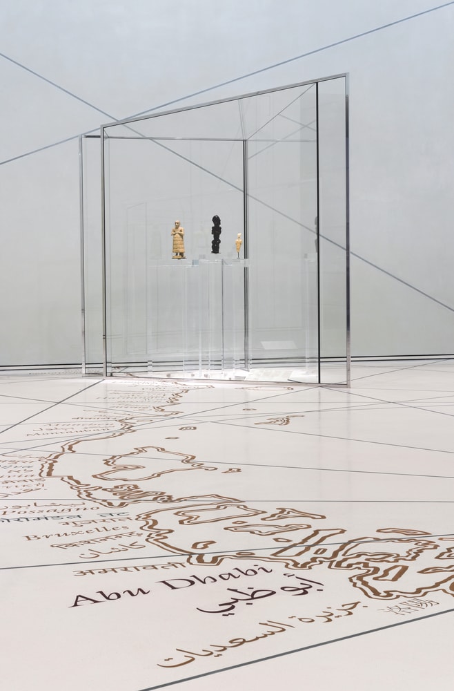 The Great Vestibule introduces the story of humanity as told by the twelve galleries at Louvre Abu Dhabi VIE Magazine Destination Travel 2018