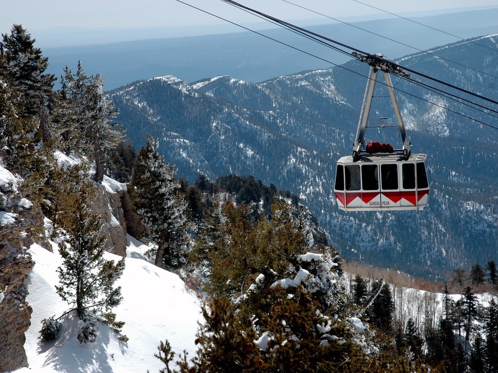 Sandia Tramway in Albuquerque, New Mexico 