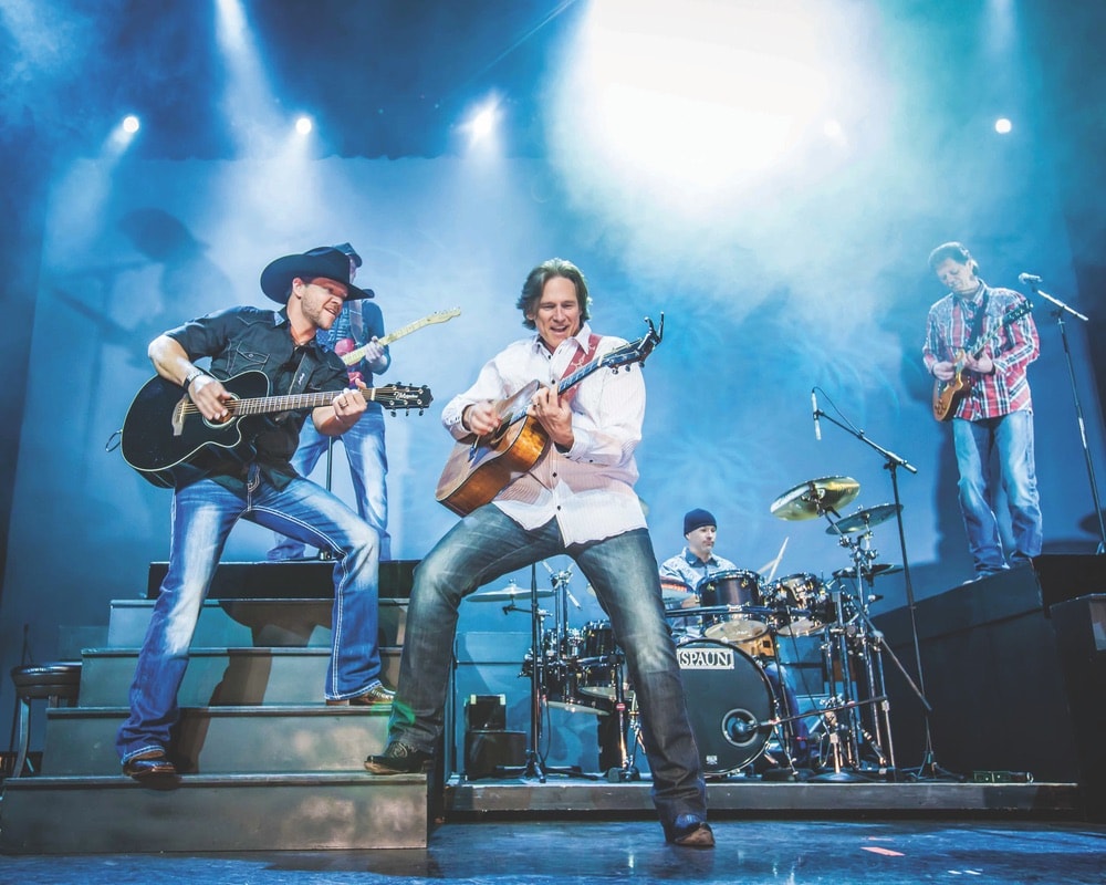 Billy Dean and the Steel Horses rock the stage in Branson, Missouri. Photo courtesy of Branson CVB