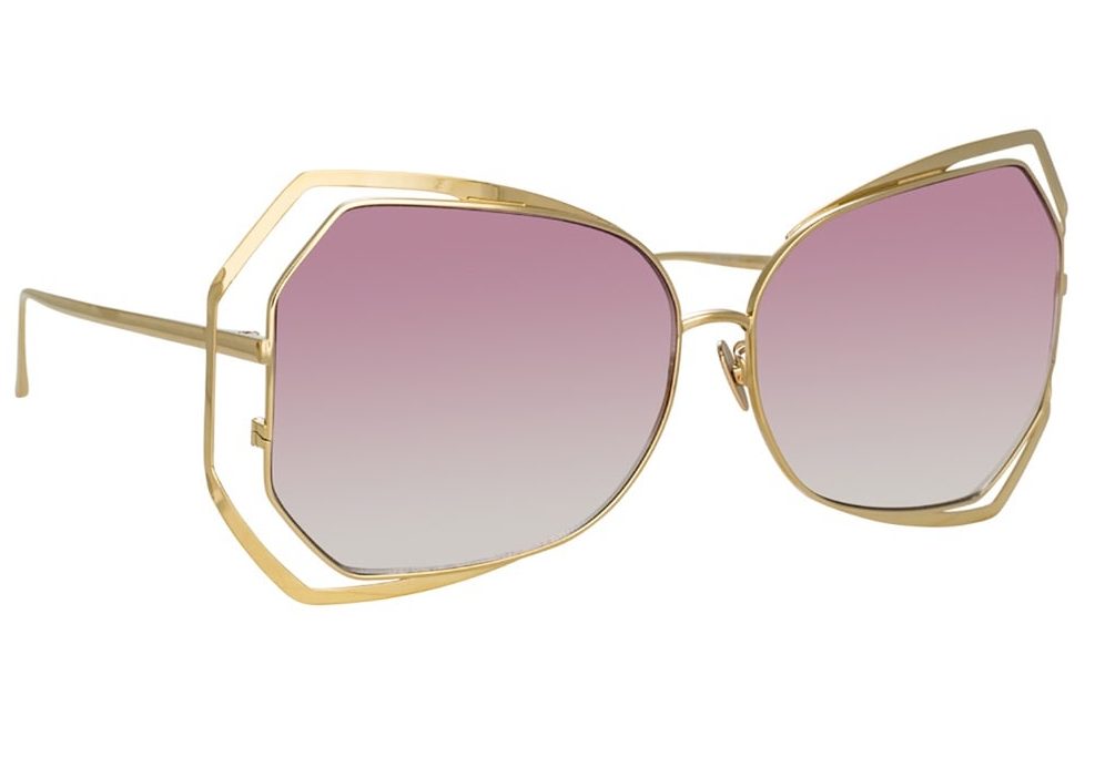 Linda Farrow 695 C8 Oversized Sunglasses