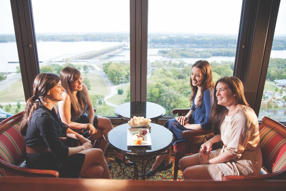 Florence, Alabama; Marriott Shoals Hotel; 360 Grille; Renaissance Tower; Tennessee River