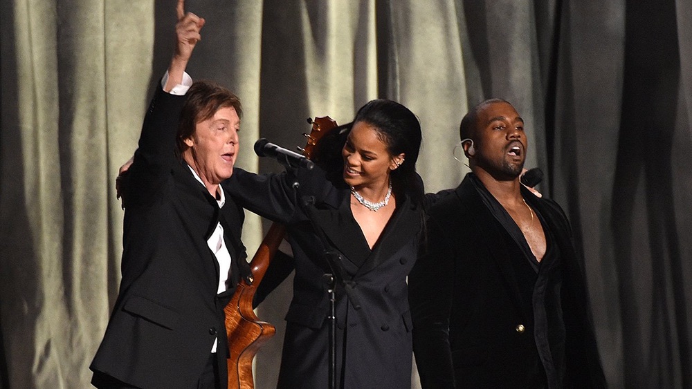 Paul McCartney, Rihanna, Kanye West, Grammy Awards