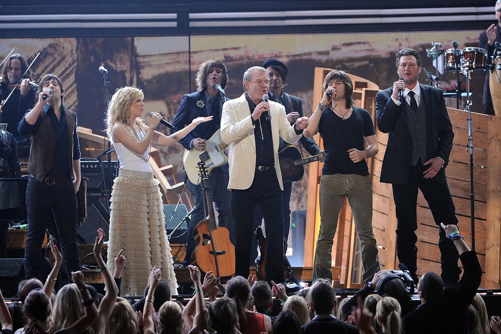 The Band Perry, Glen Campbell, Blake Shelton, Grammy Awards