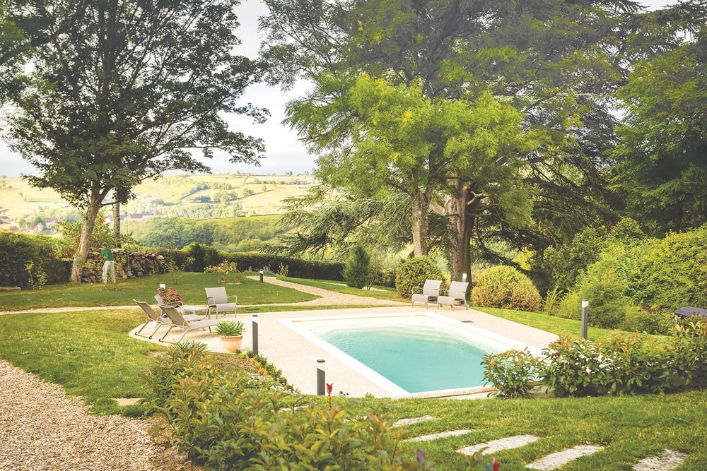 The grounds of Domaine de Cromey might inspire guests to do as the owners did—stay in Burgundy for good.