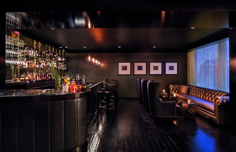 The Punch Room bar at the Ritz Carlton in Charlotte, North Carolina
