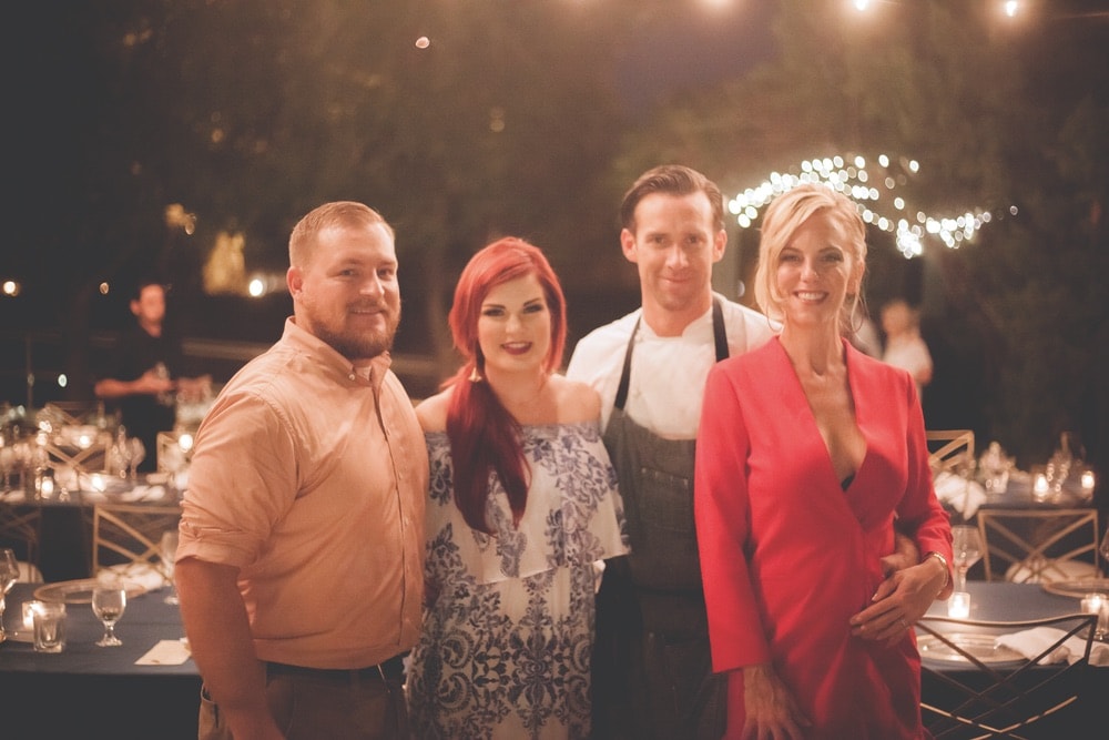 Tony and Katie Garrett of Old Hickory Whiskey Bar with James Briscione and Brooke Parkhurst