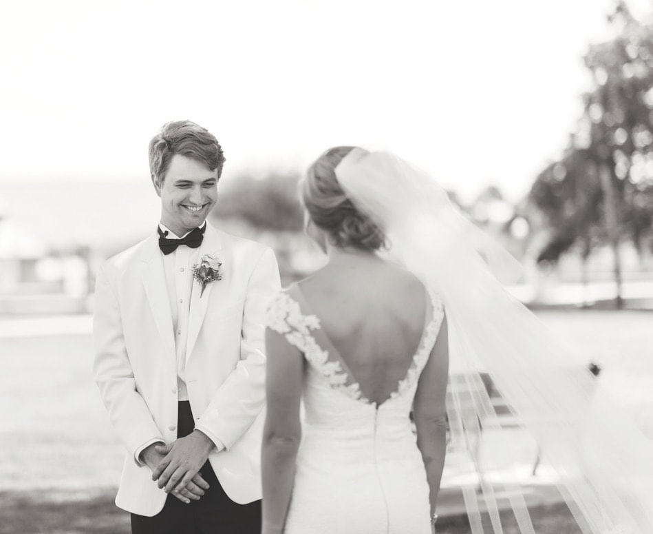 Caroline and Joiner on their wedding day.