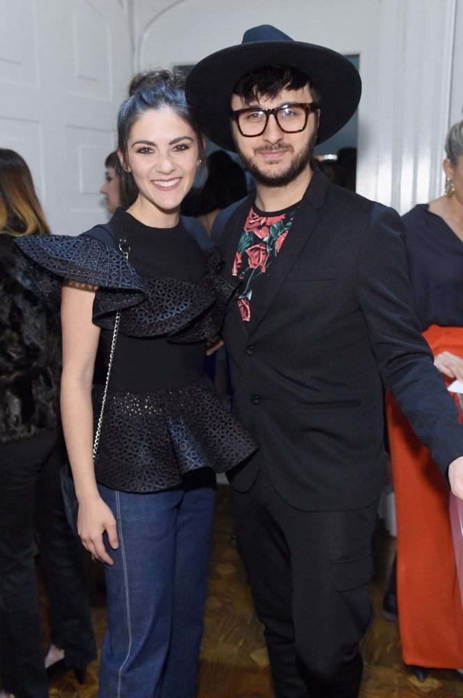 Isabelle Fuhrman and Brad Walsh attend the opening of Christian Siriano's new store, The Curated NYC, hosted by Alicia Silverstone and sponsored by VIE Magazine on April 17, 2018, in New York City. Photo by Jamie McCarthy/Getty Images for Christian Siriano