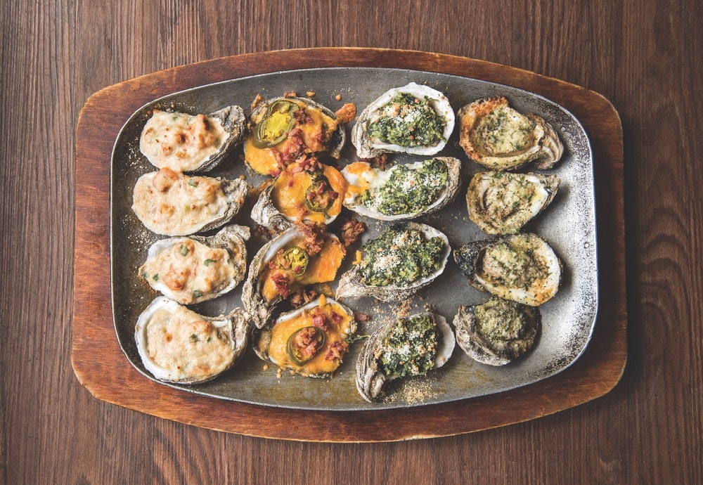 The oyster sampler is a favorite at Wintzell’s Oyster House. 