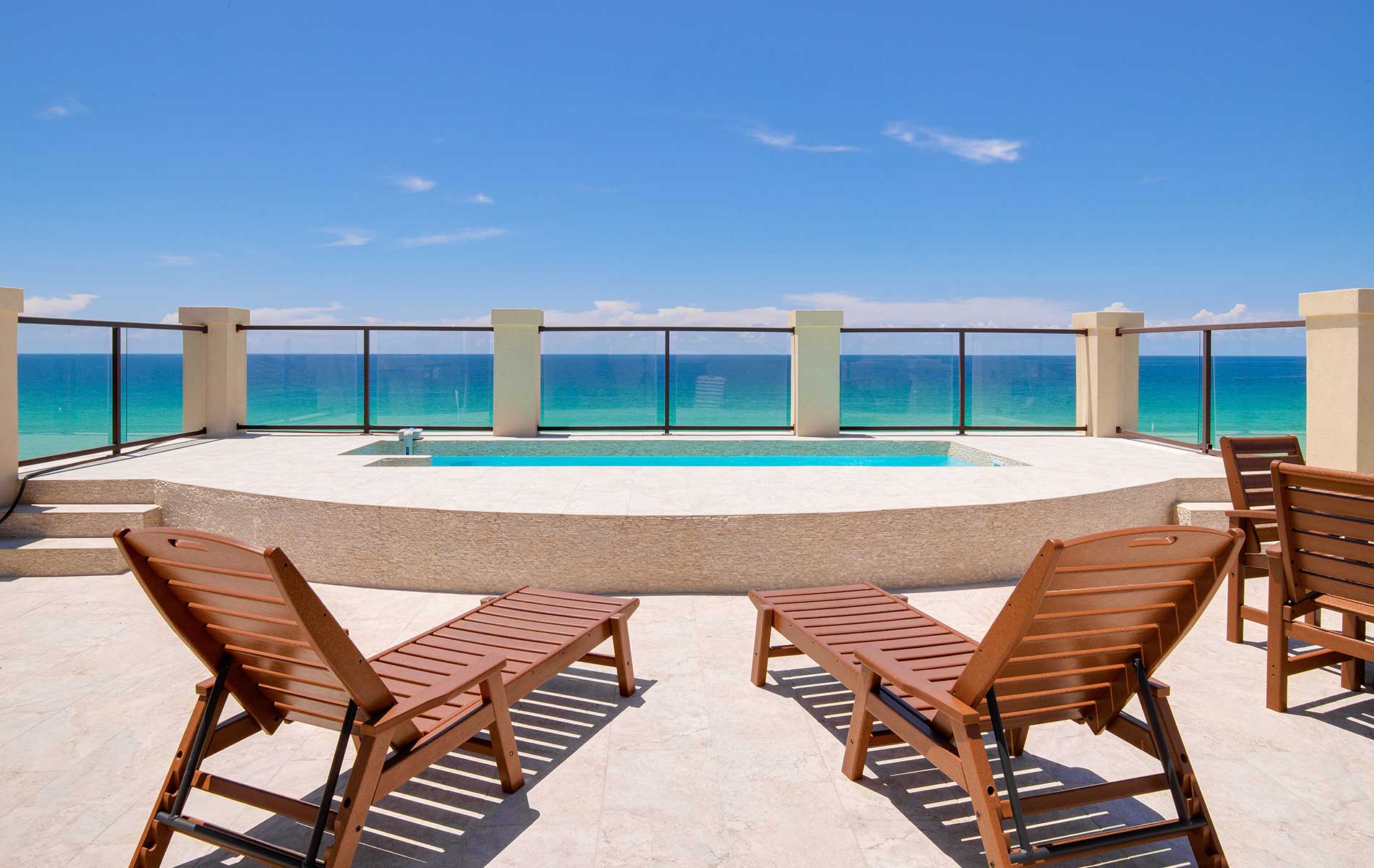 It doesn’t get much better than the view of the Gulf of Mexico from 4720 Ocean Boulevard in Destin, Florida! This seven-bedroom home with private rooftop pool and sundeck is for sale through Scenic Sotheby’s International Realty. Contact Blake Morar for information at (850) 231-6052.
