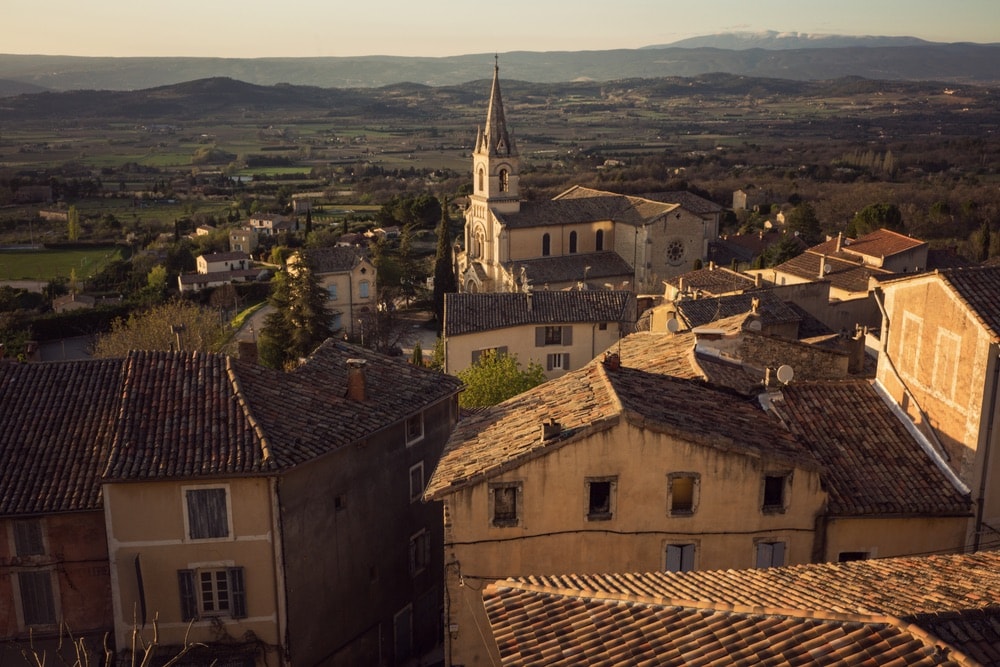 Photograph by Jamie Beck showing a view of Provence France